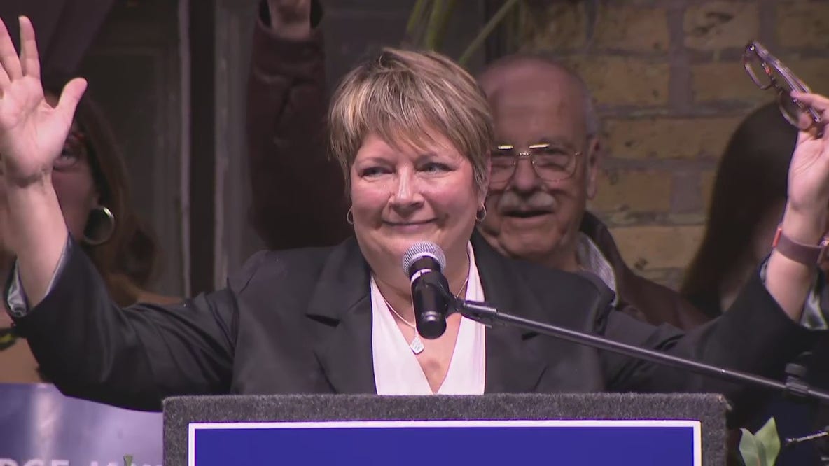 Wisconsin Supreme Court race, Protasiewicz speech after advancing